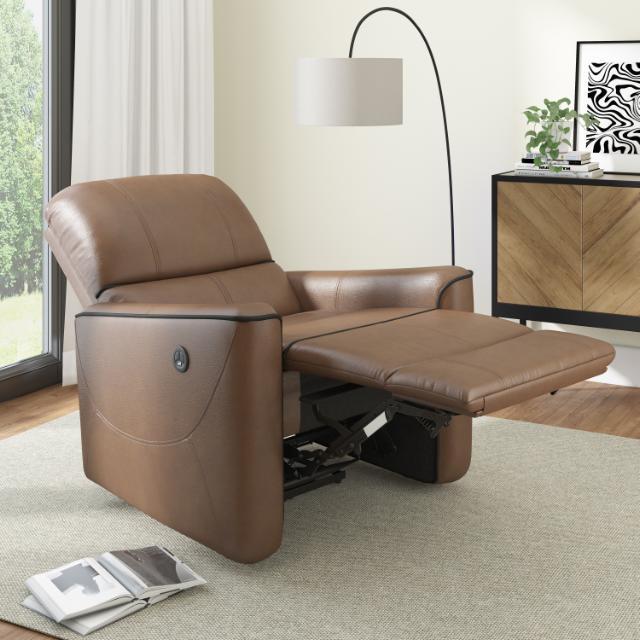 Provenza Faux Leather Power Recliner